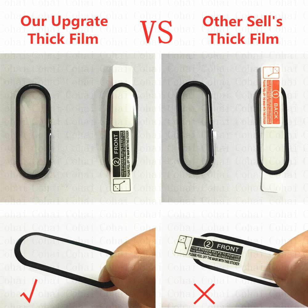 Vetro temperato 9D per Xiaomi  - Health Wellness Bracelet recensione e prezzo