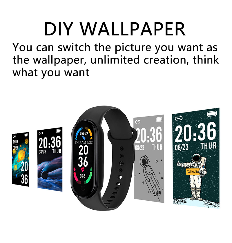 M6 Smart Watch Uomo Donna Fitn - Health Wellness Bracelet recensione e prezzo