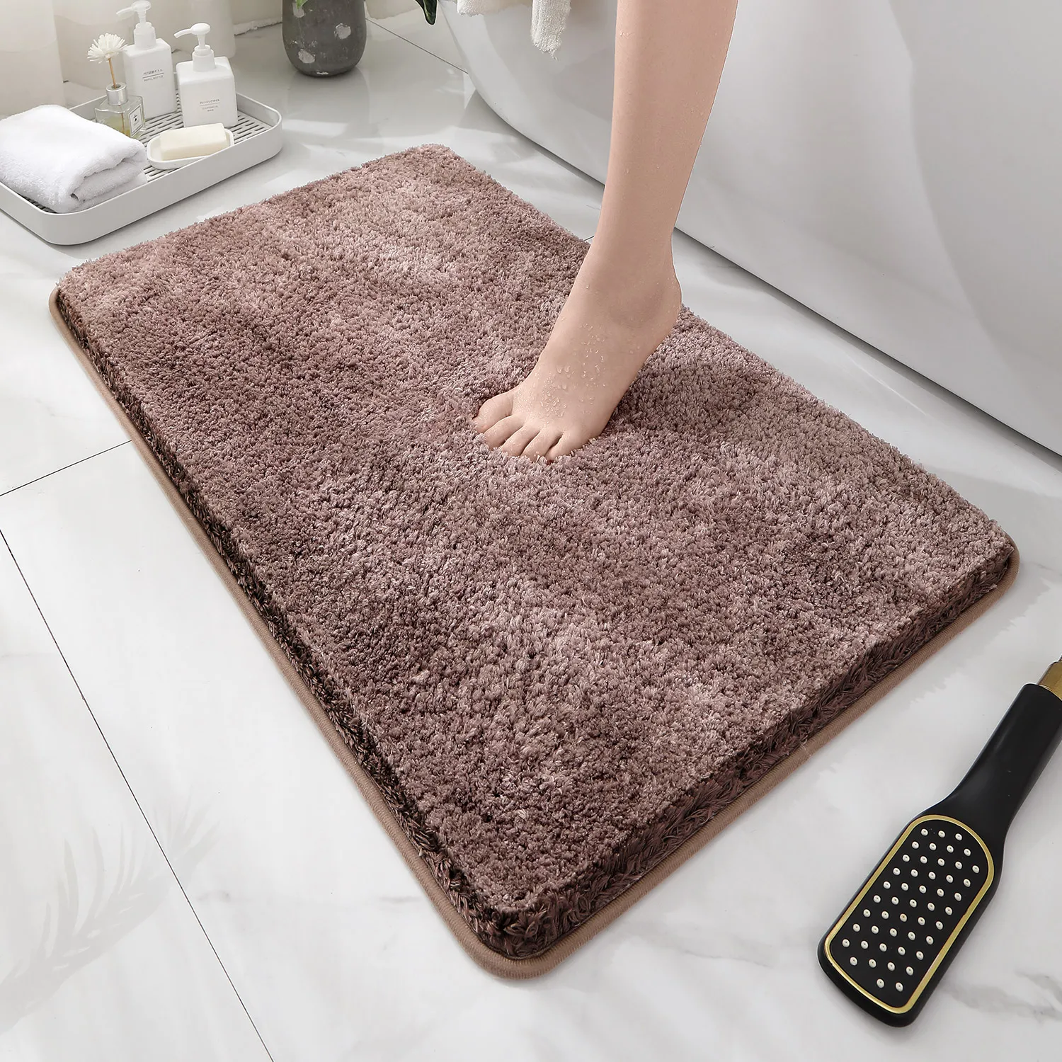 Tappetino da bagno arrotondato - Bamboo Bath Mat recensione e prezzo
