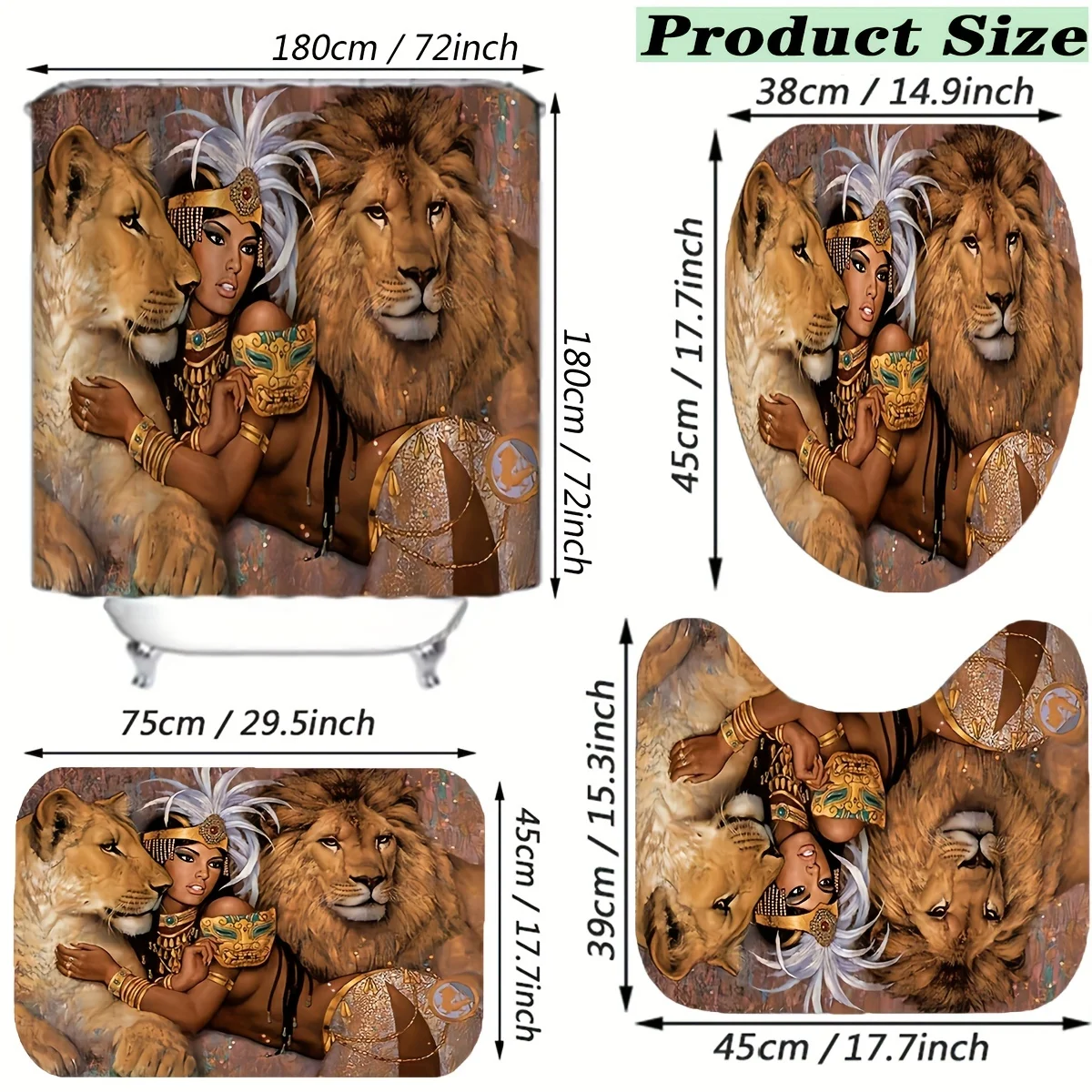 Set da Bagno Regal Royal Lion  - Bamboo Bath Mat recensione e prezzo