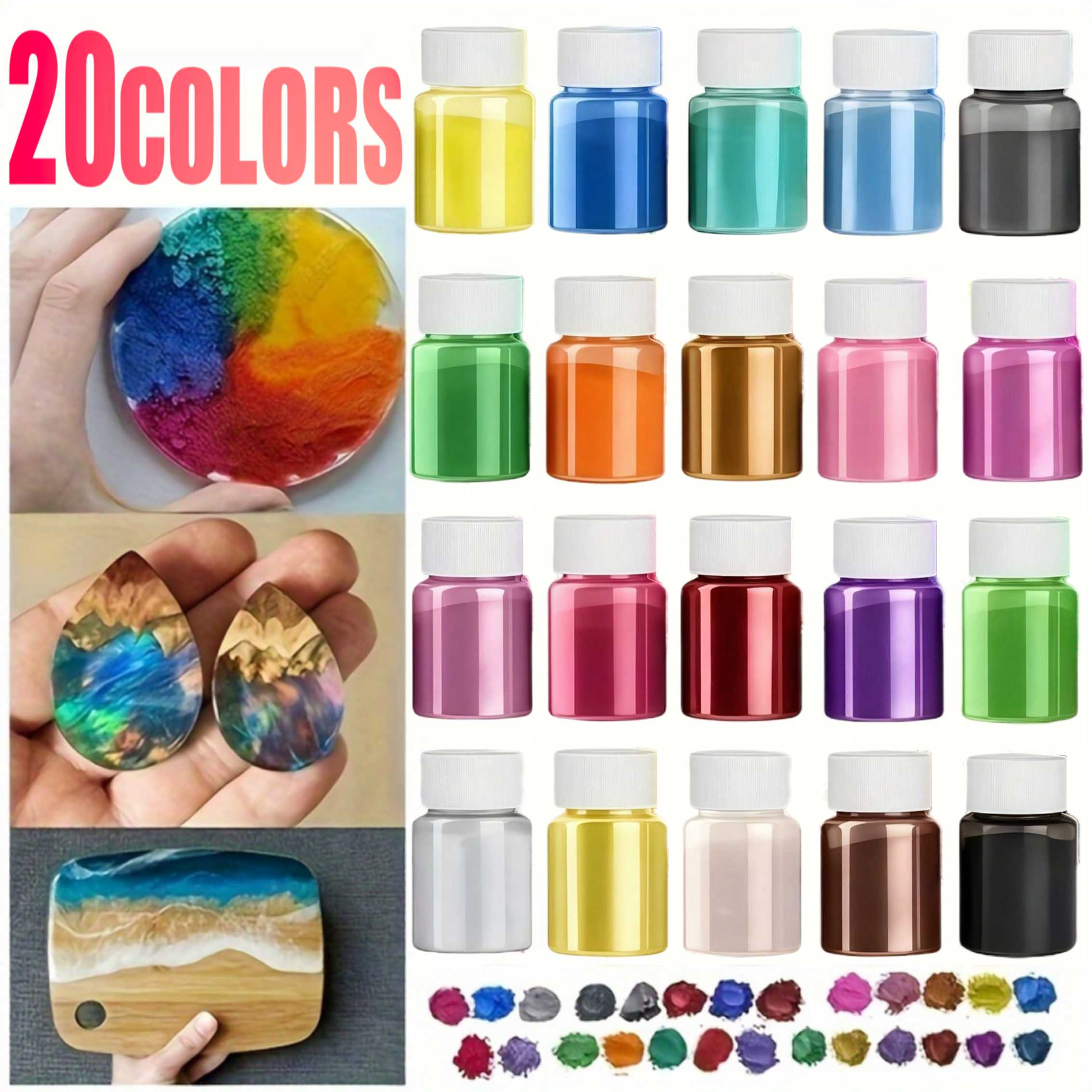 Confezione da 20 colori, 20 ml - Bath Salts Magnesium recensione e prezzo